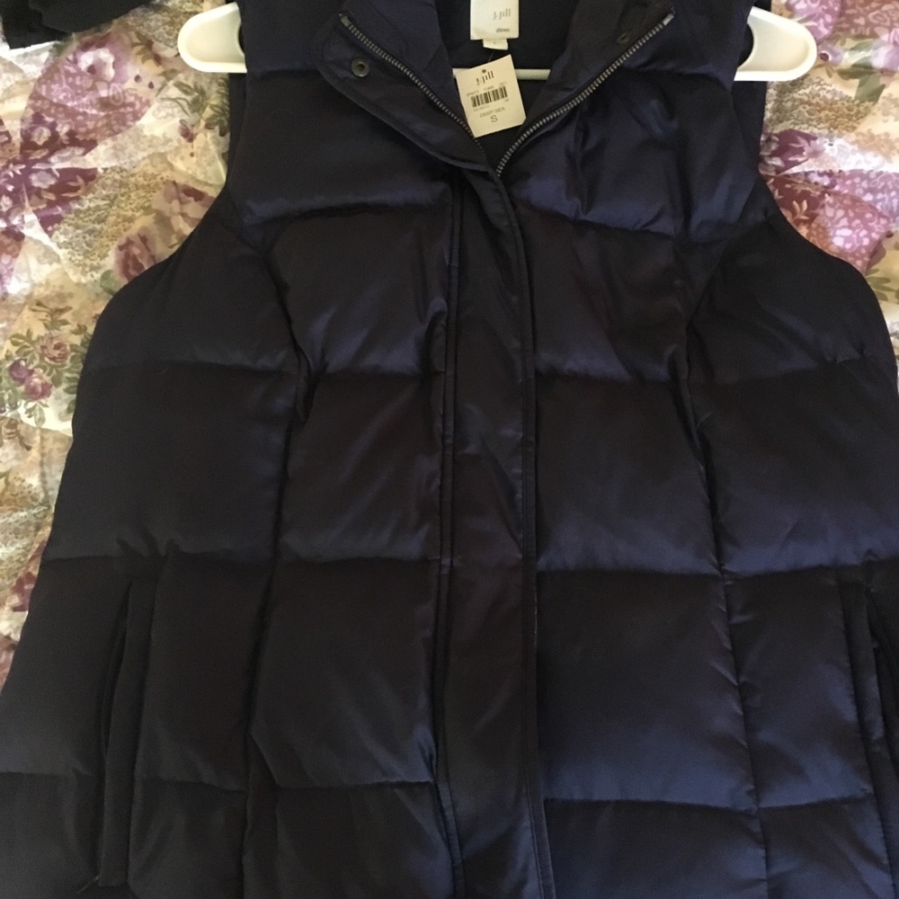 J Jill blue vest